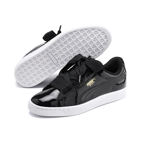 Basket Heart Patent Sneakers JR | PUMA