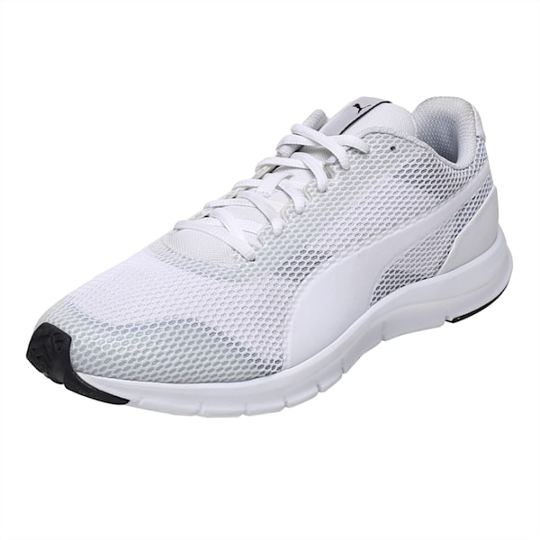 PUMA Flexracer Pro IDP, Puma White-Puma Black, extralarge-IND