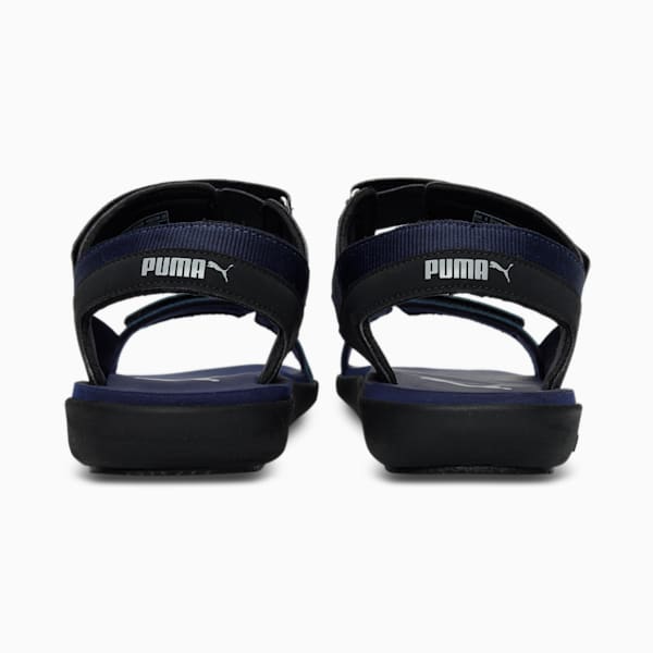 Pebble Unisex Sandals, Peacoat-Puma Black-Quarry, extralarge-IND