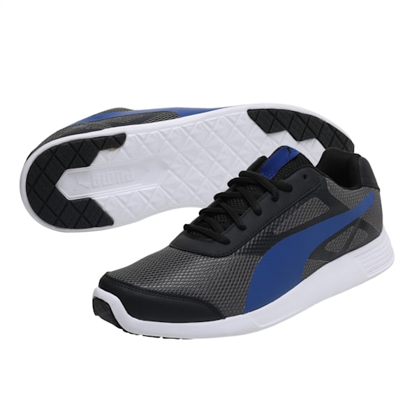 Magneto Men's Sneakers, Puma Black-TRUE BLUE-Dark Shadow, extralarge-IND