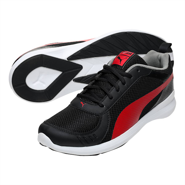 Zenith Men's Shoes, Puma Black-Limestone-Barbados Cherry, extralarge-IND