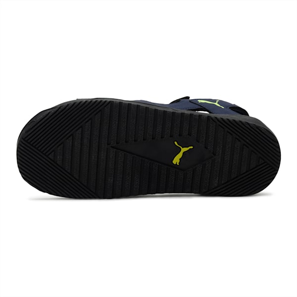 Prime Men's Sandals, Peacoat-Puma Black-Limepunch, extralarge-IND