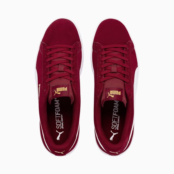 Smash v2 Trainers, Rhubarb-Puma Team Gold-Puma White, extralarge-GBR