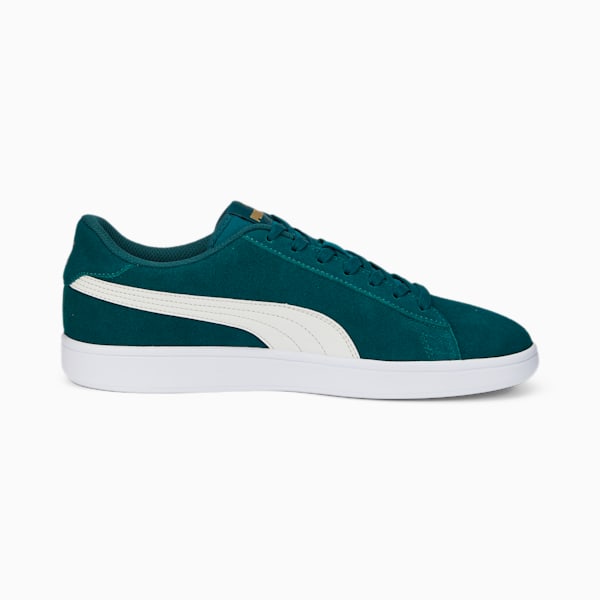 PUMA Smash v2 Sneakers, Varsity Green-Vaporous Gray-Puma Team Gold, extralarge