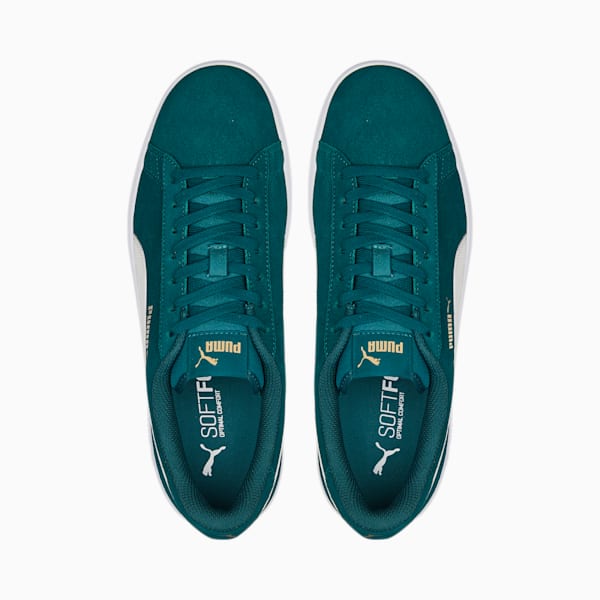Smash v2 Trainers, Varsity Green-Vaporous Gray-Puma Team Gold