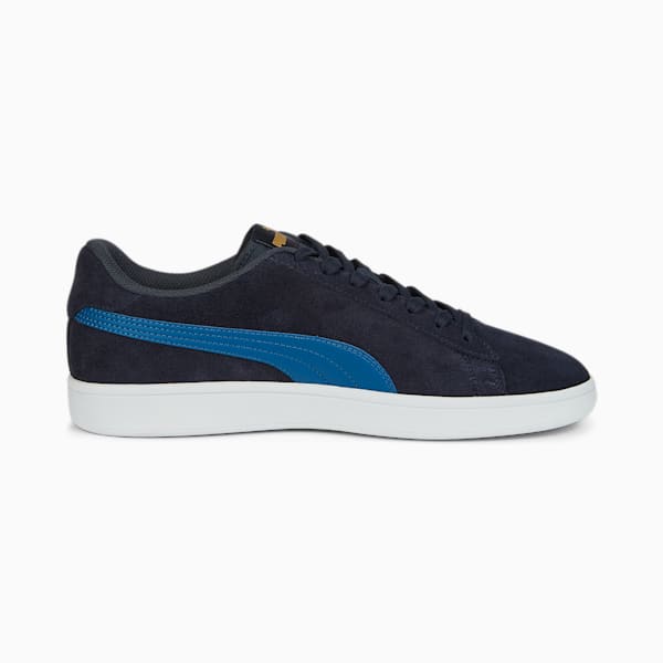 PUMA Smash v2 Sneakers, Parisian Night-Lake Blue-Puma Team Gold, extralarge