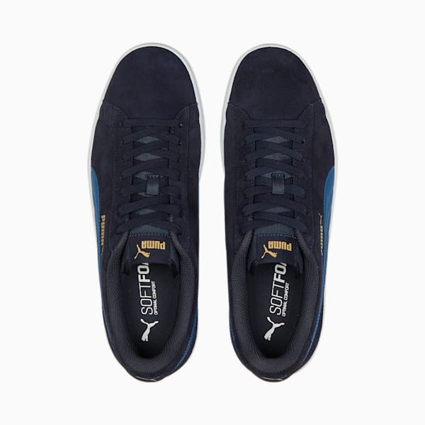 PUMA Smash v2 Sneakers, Parisian Night-Lake Blue-Puma Team Gold, extralarge