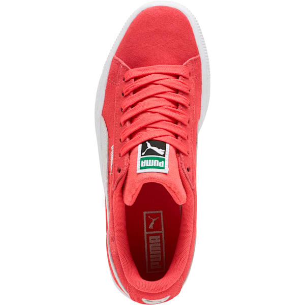 Suede Classic Sneakers JR, Paradise Pink-Puma White, extralarge
