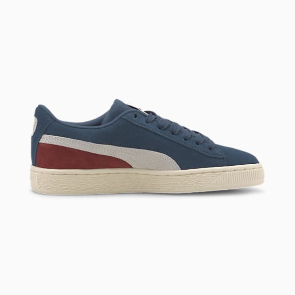 Suede Classic Sneakers JR, Dark Denim-Burnt Russet, extralarge