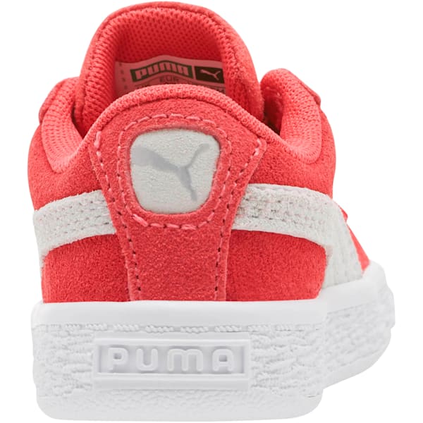 Suede Classic Toddler Shoes, Paradise Pink-Puma White, extralarge