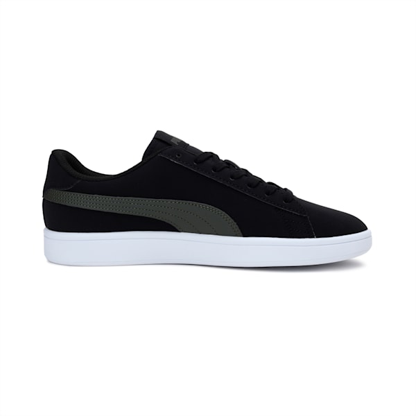 Smash v2 Buck Unisex Sneakers, Puma Black-Forest Night, extralarge-IND