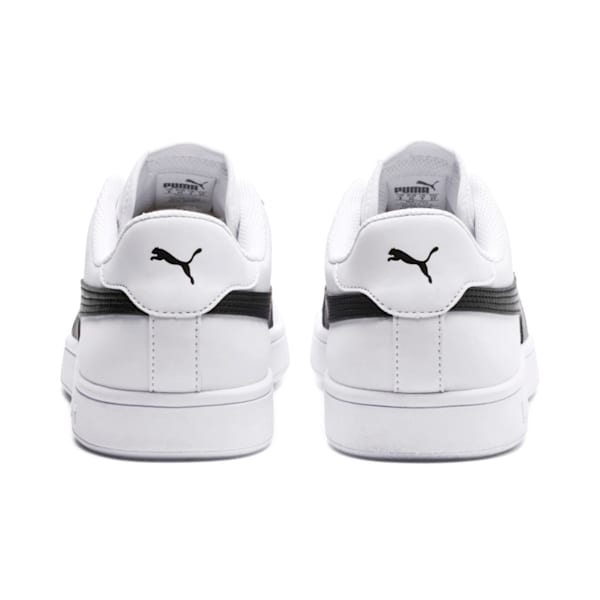 Smash v2 Buck Sneakers, Puma White-Puma Black, extralarge-IND
