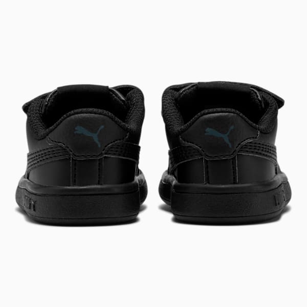 PUMA Smash v2 Toddler Shoes, Puma Black-Puma Black, extralarge