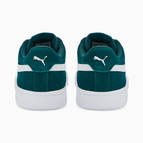 Smash v2 Suede Sneakers Big Kids, Varsity Green-Puma White, extralarge