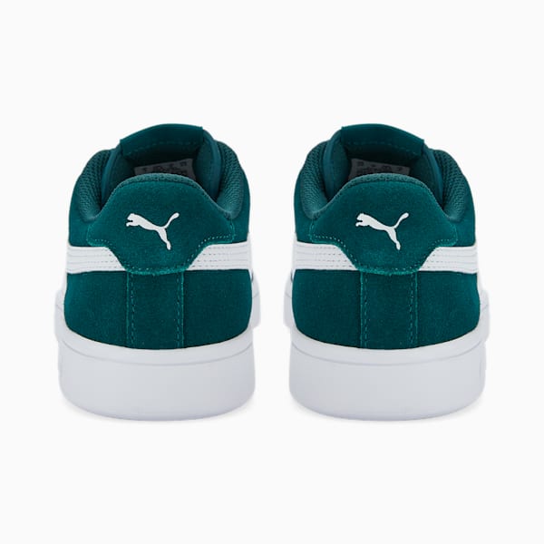 Smash v2 Suede Sneakers Big Kids, Varsity Green-Puma White, extralarge