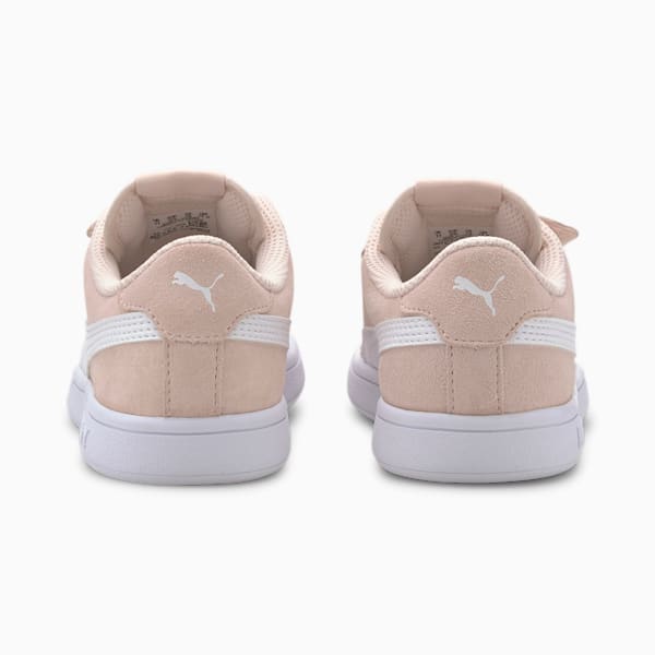 Smash v2 Suede Little Kids' Shoes, Rosewater-Puma White, extralarge