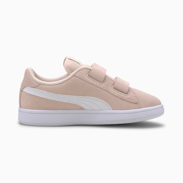 Smash v2 Suede Little Kids' Shoes, Rosewater-Puma White, extralarge