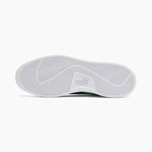 Puma Smash v2 Youth Trainers, Puma White-Puma White