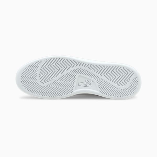 PUMA Smash v2 Sneaker, Puma White-Puma White-Peacoat-Puma Team Gold