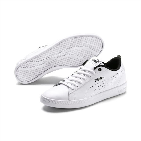 Smash Perf Leather Women's Sneakers | PUMA