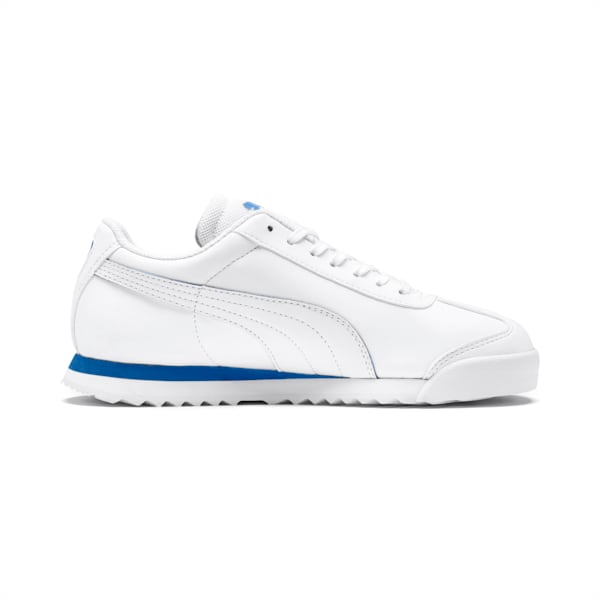 Scuderia Ferrari Roma Sneakers JR, Puma White-Puma White-Galaxy Blue, extralarge