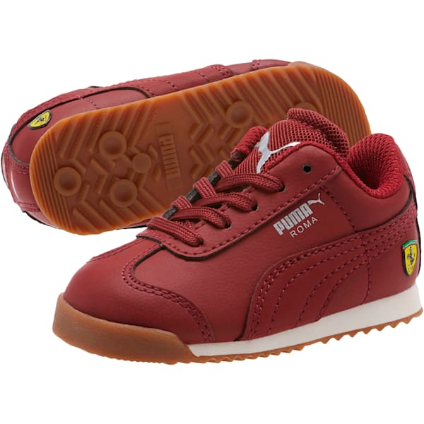 Scuderia Ferrari Roma Toddler Shoes, Pomegranate-Pomegranate, extralarge