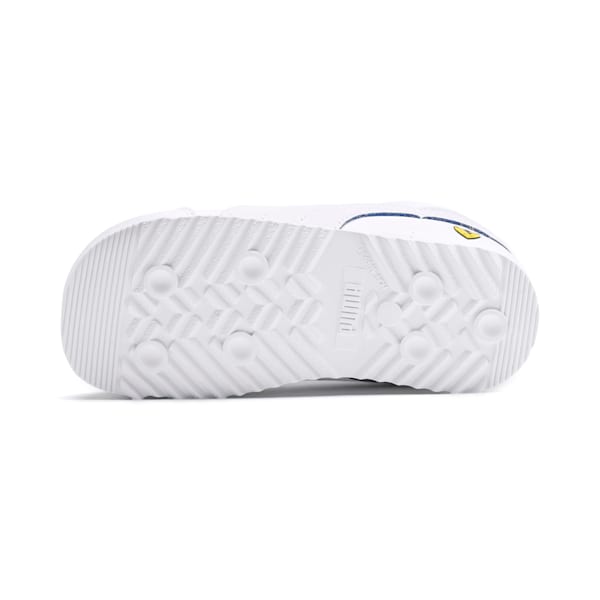 Scuderia Ferrari Roma Toddler Shoes, Puma White-Puma White-Galaxy Blue, extralarge