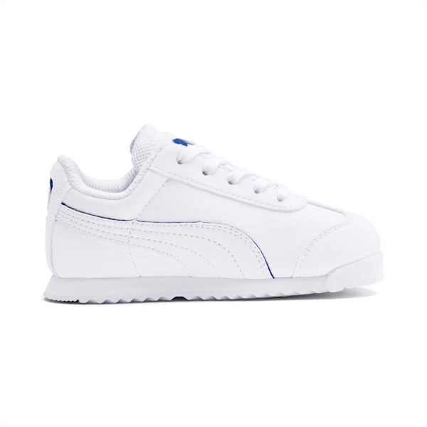Scuderia Ferrari Roma Toddler Shoes, Puma White-Puma White-Galaxy Blue, extralarge