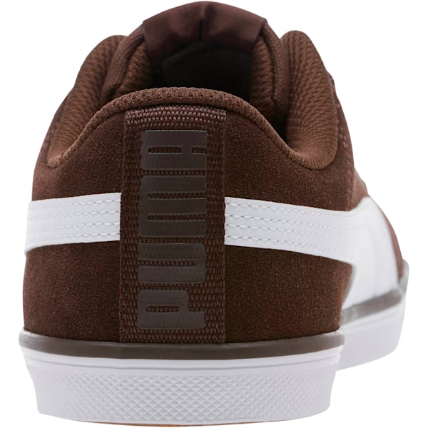 Urban Plus Suede Sneakers, Chocolate Brown-Puma White, extralarge