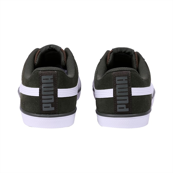 Urban Plus Suede Shoes, Forest Night-Puma White, extralarge-IND