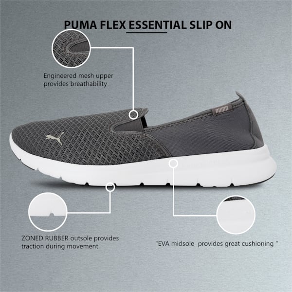 Puma flex essential slip on discount