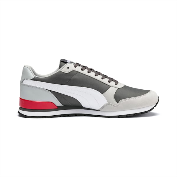 Tenis ST Runner v2 NL, CASTLEROCK-High Rise-Puma White-High Risk Red, extralarge