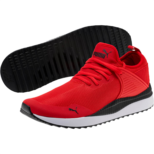 Pacer Next Cage Sneakers, High Risk Red-Puma Black, extralarge