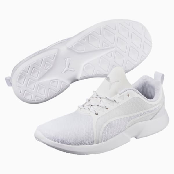 Vega Evo Collar Women's Shoes, Puma White-Puma White, extralarge-IND