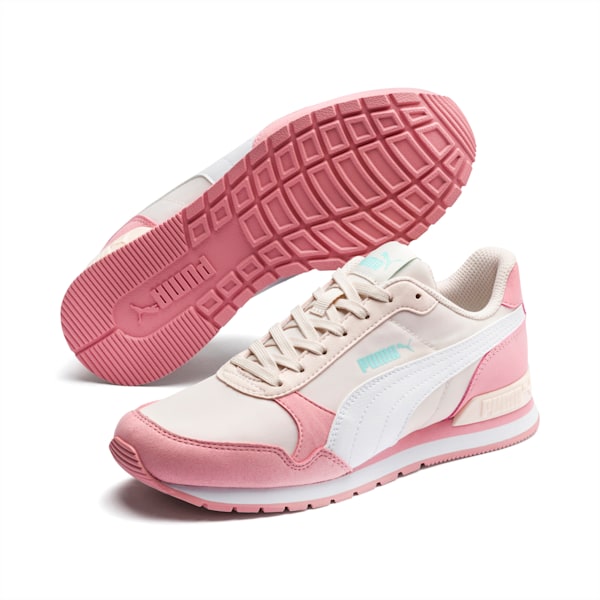 ST Runner v2 NL Sneakers JR, Rosewater-Peony-Puma White, extralarge