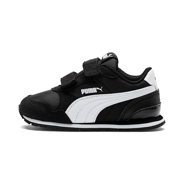 ST Runner v2 Little Kids' Shoes, Puma Black-Puma White, extralarge