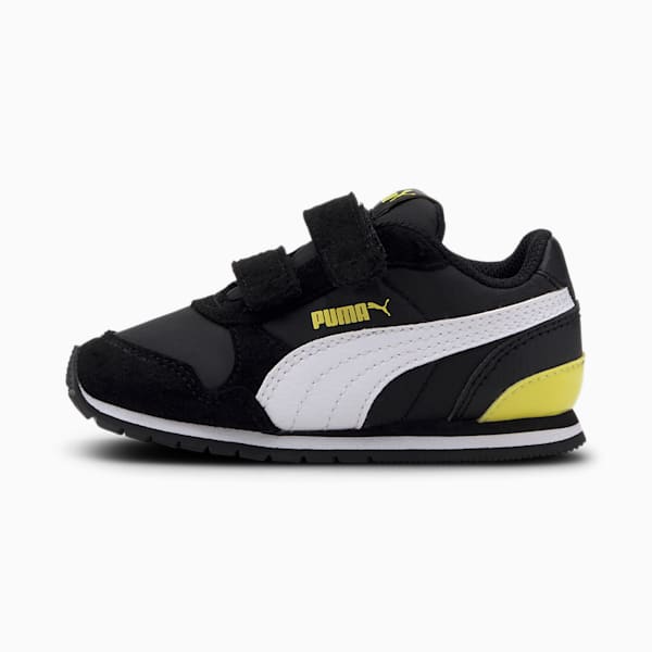 ST Runner V2 V Toddler Shoes, Puma Black-Puma White-Meadowlark, extralarge
