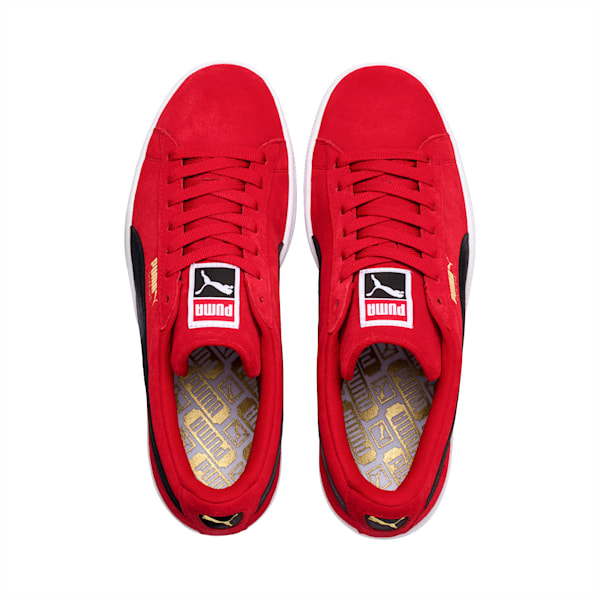 Suede Classic Sneakers, Ribbon Red-Puma Black-Puma White, extralarge