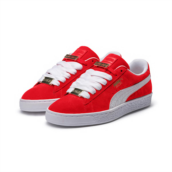 SUEDE CLASSIC BBOY FABULOUS, Flame Scarlet-Puma White, extralarge