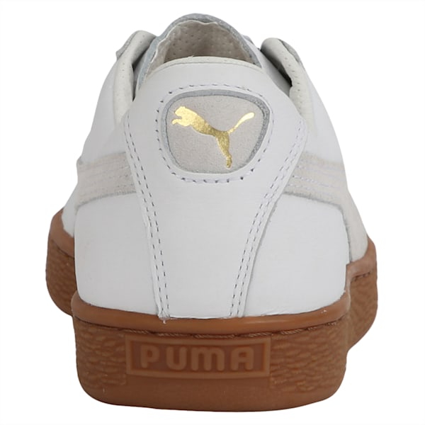 Basket Classic Gum Deluxe Shoes, Puma White, extralarge-IND