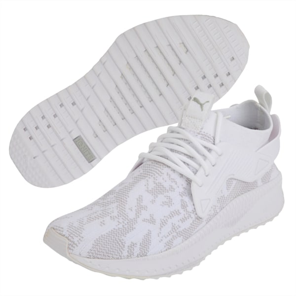 TSUGI Cage evoKNIT WF Shoes, Puma White-Gray Violet-Puma White, extralarge-IND