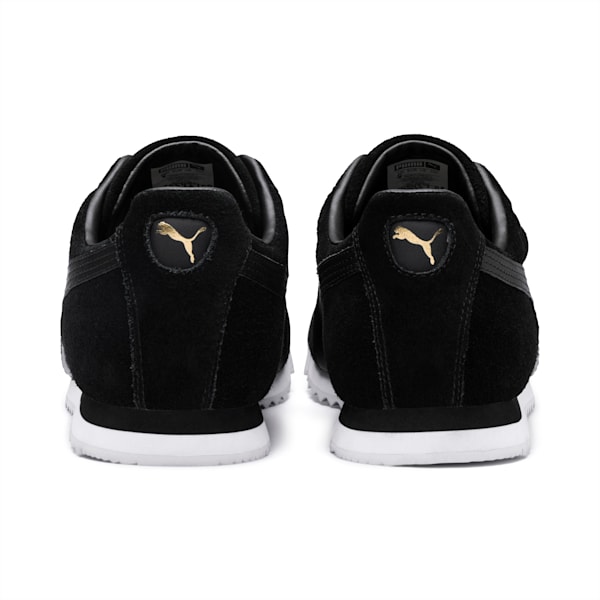 Roma Suede Sneakers, Puma Black-Puma Black, extralarge