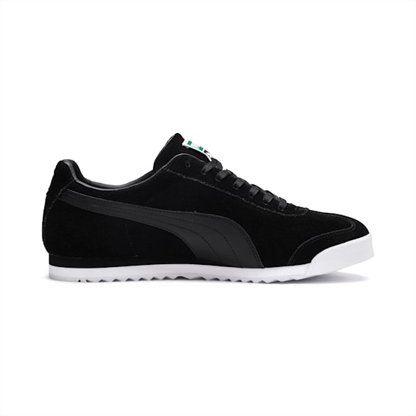 Roma Suede Sneakers, Puma Black-Puma Black, extralarge