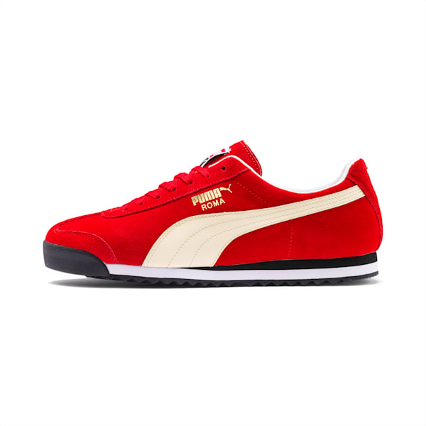 Puma roma suede red cheap