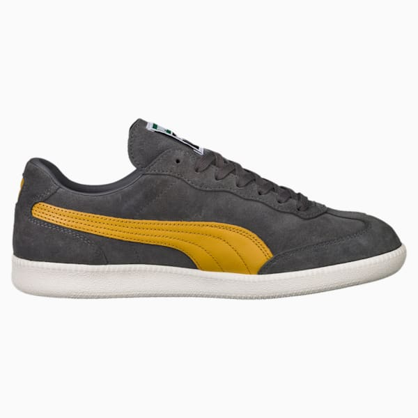 Liga Suede Shoes, QUIET SHADE-Mineral Yellow, extralarge-IND