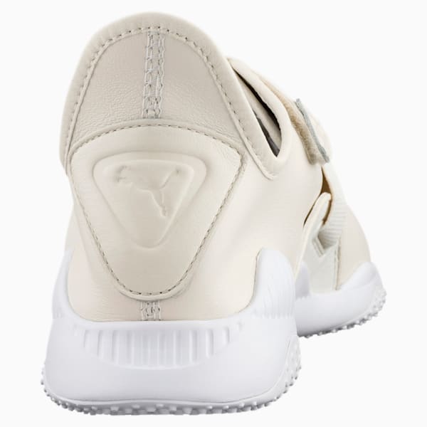 Mostro Leather Shoes, Whisper White, extralarge-IND