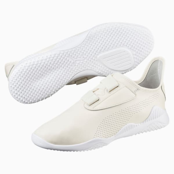 Mostro Leather Shoes, Whisper White, extralarge-IND