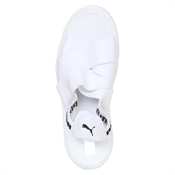 Platform Women's Sandals, Puma White-Puma White, extralarge-IND