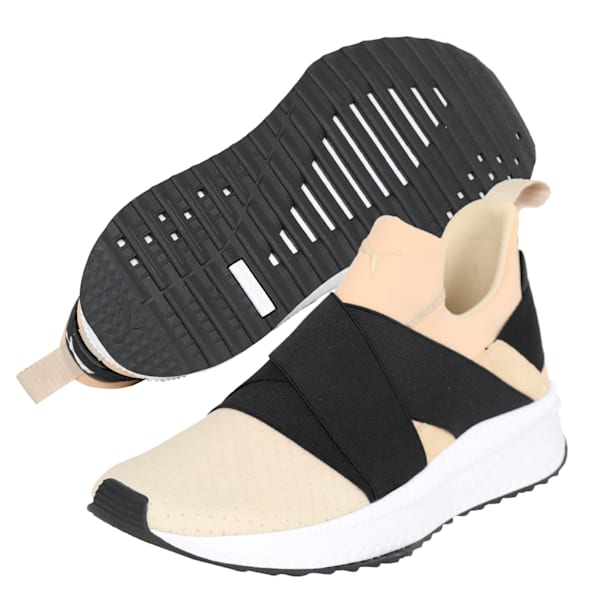 TSUGI Zephyr Shoes, Pebble-Puma Black-Puma White, extralarge-IND