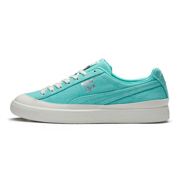 PUMA x DIAMOND Clyde Shoes, Diamond Blue-Diamond Blue, extralarge-IND